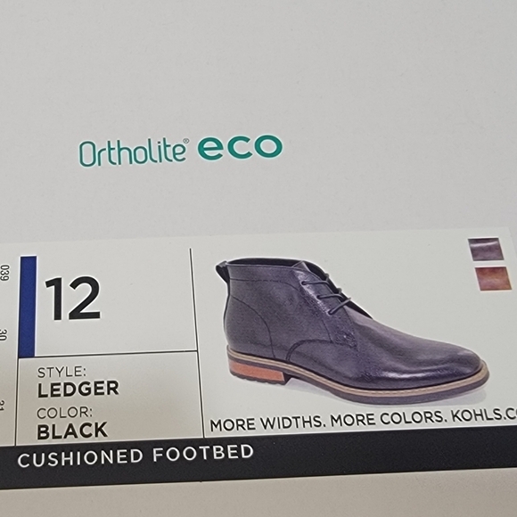 Sonoma Goods For Life Ledger Chukka Boots Men’s size 12 Ortholite ECO Footbed - Picture 6 of 11